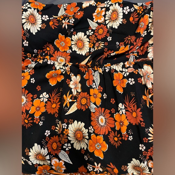 SHEIN Women's beautiful floral spaghetti strap long dress, tropical design 1XL - Picture 7 of 8